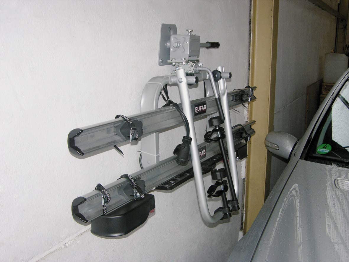 Bicycle Rack Wall Mount with Ball Head for Bicycle Rear Carrier Rack