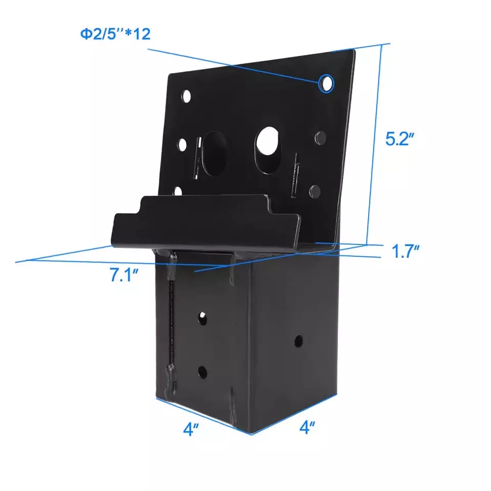 4x4 Hunting Blind Elevator Brackets for Deer Stands - Buy deer blind brackets, deer stand leg brackets, 4x4 elevator brackets Product on Surealong