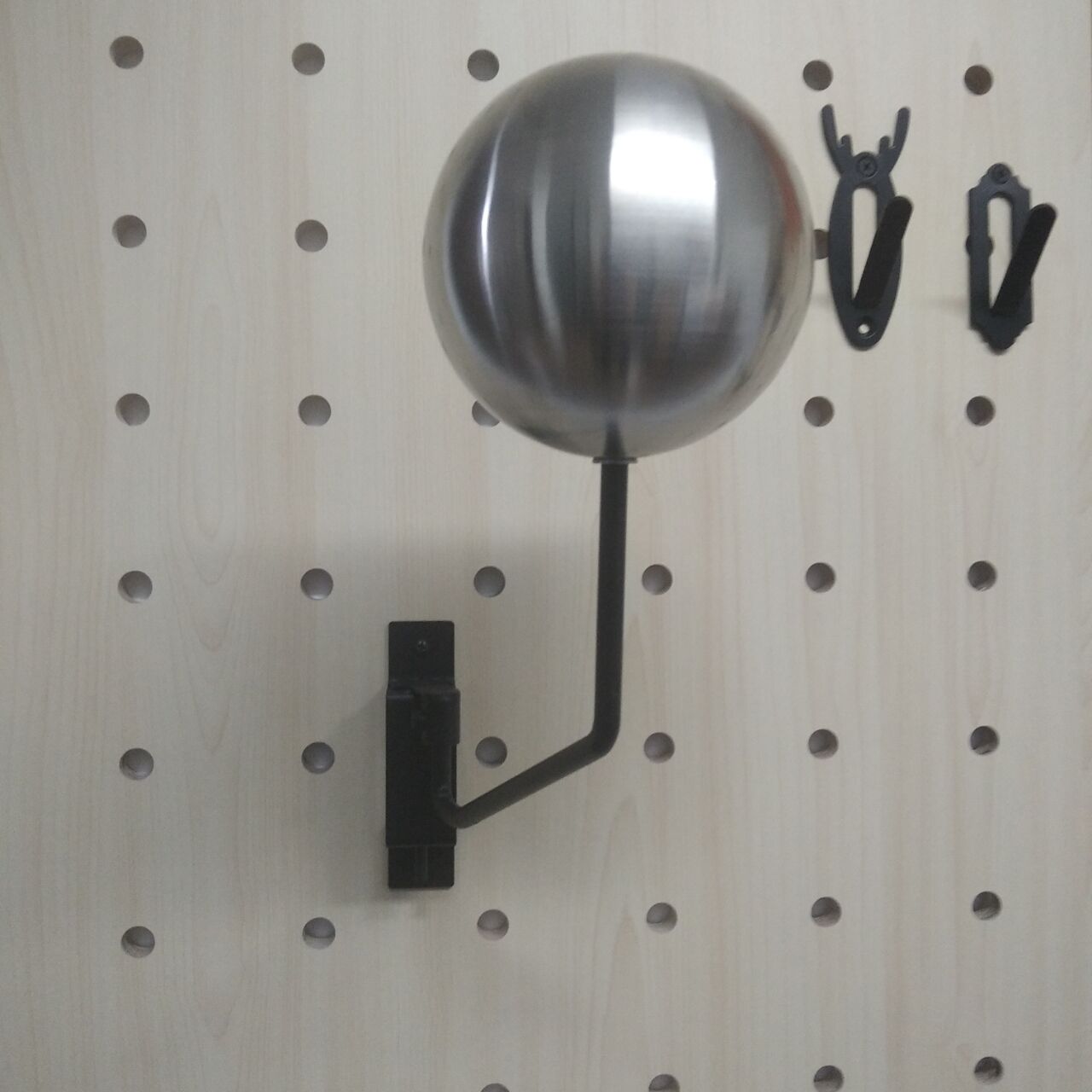 Wall Mounted Motorcycle Helmet Holder And Jacket Holder - Buy helmet holder, helmet hanger, helmet rack Product on Surealong