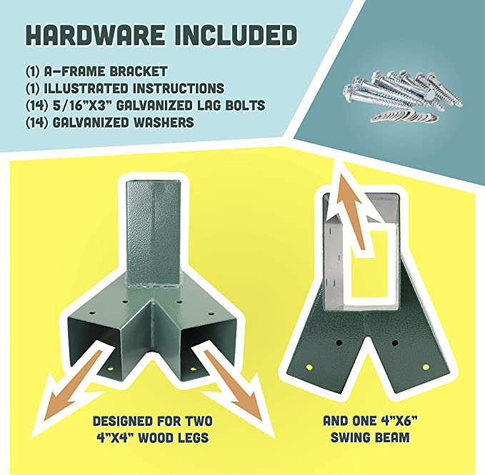 Heavy Duty 4x4 Swing Set Corner Brackets - Buy swing bracket, 4x4 swing set brackets, heavy duty swing set brackets Product on Surealong