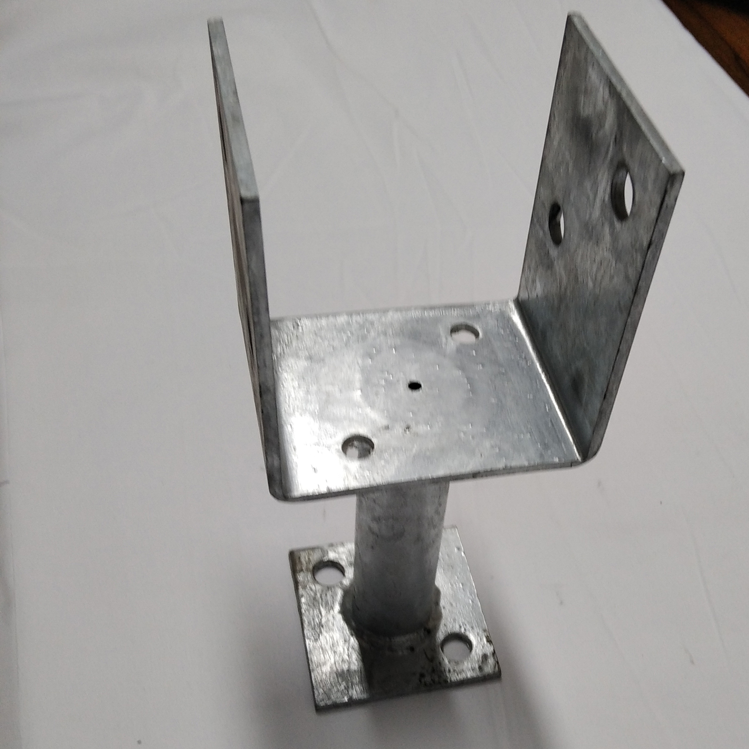 Galvanised Steel Fence Bolt Down Post Support - Buy galvanised post support, post support, fence post support Product on Surealong