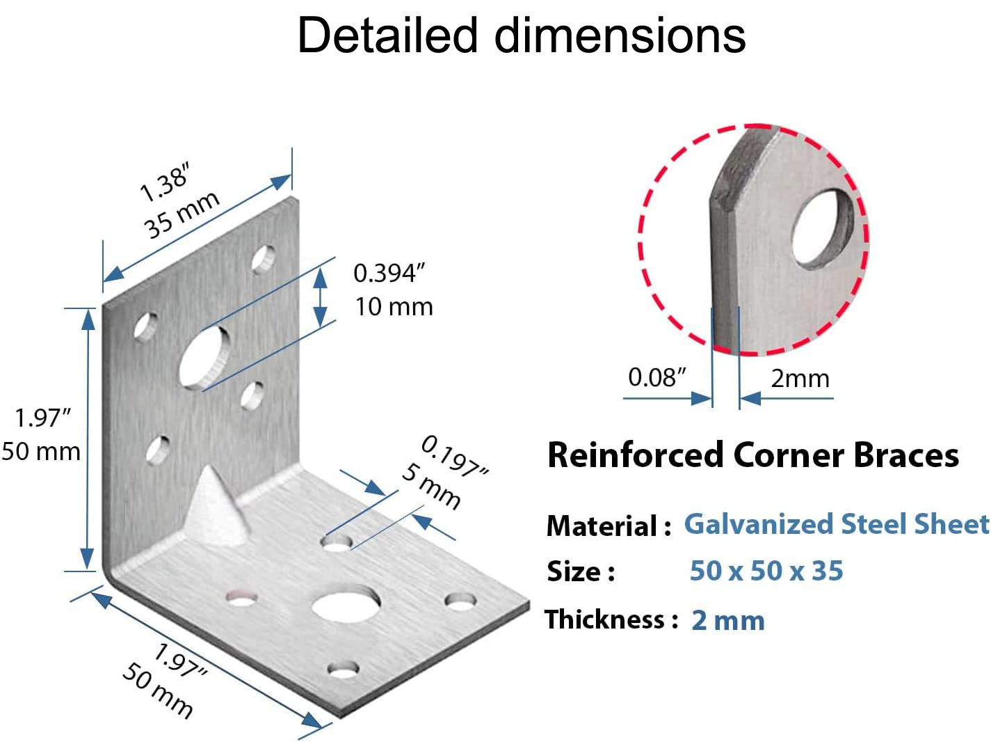 galvanized angle bracket