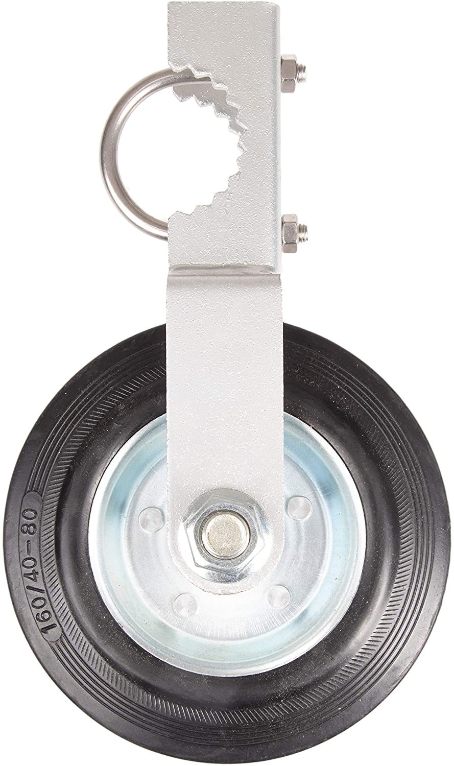 Heavy duty fence gate caster wheel