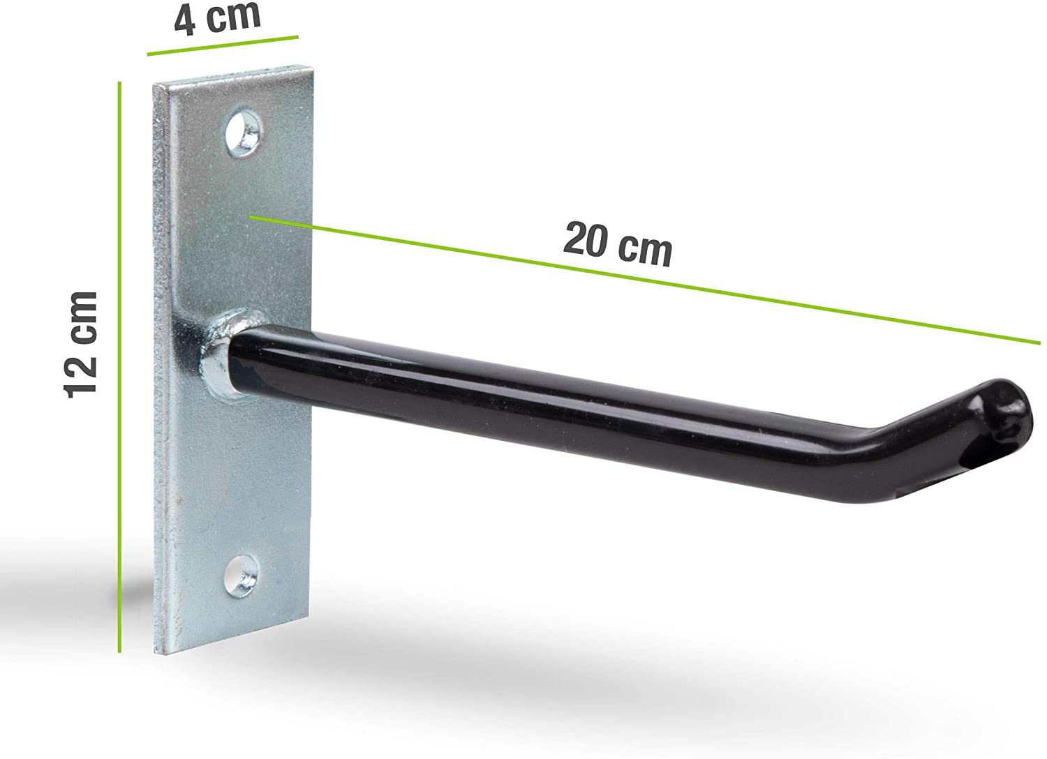 tire wall hanger is very strong to organize or display your tires.
