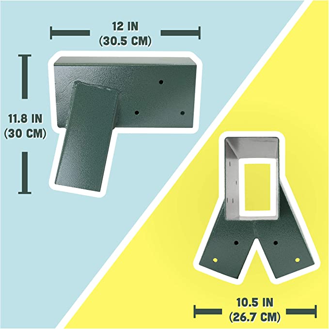 Heavy Duty 4x4 Swing Set Corner Brackets - Buy swing bracket, 4x4 swing set brackets, heavy duty swing set brackets Product on Surealong