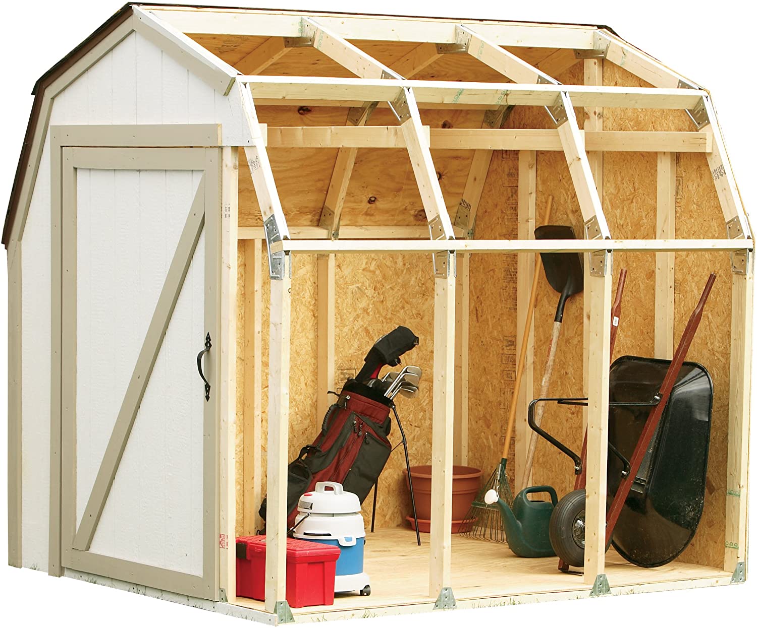 Diy Prefab Metal Pole Barn Storage Shed Kits - Buy shed kit, pole barn kits, shed kits for sale Product on Surealong