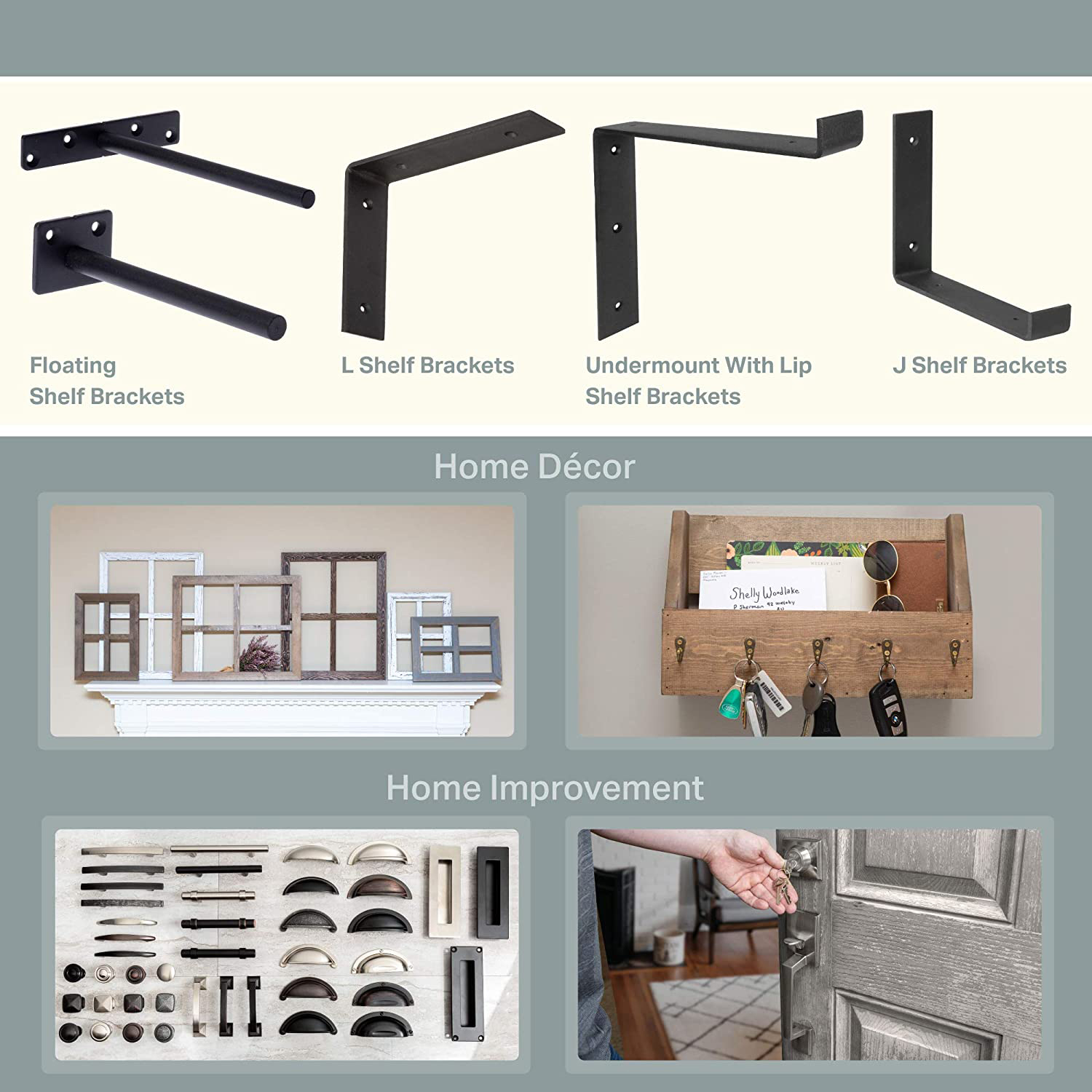 8 In. Black J Steel Shelf Bracket - Buy steel shelf bracket, heavy duty steel l brackets, heavy duty steel brackets Product on Surealong