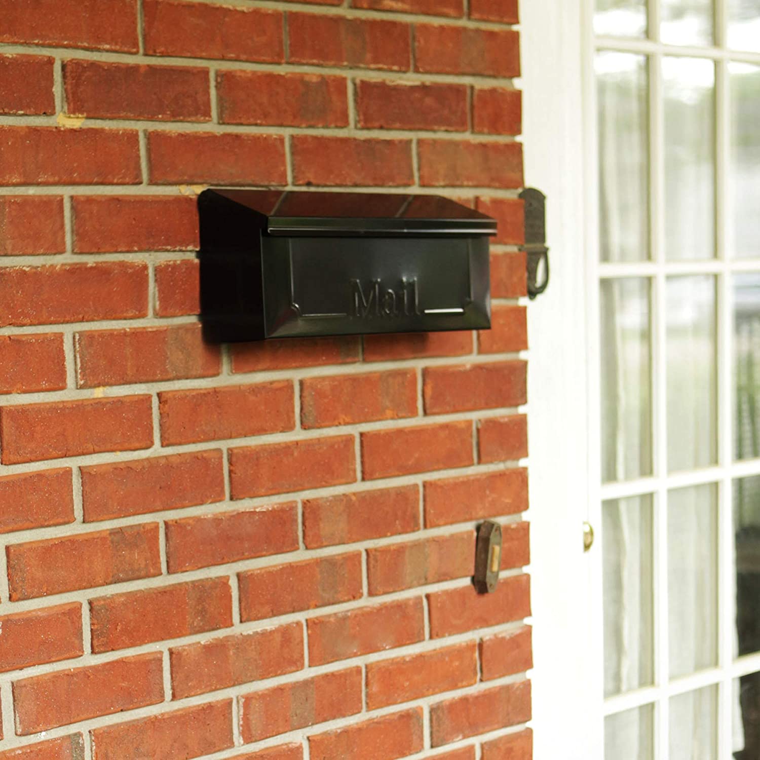 big metal mailbox-Custom Heavy Duty Metal Steel Big Mailbox for Iron Fence