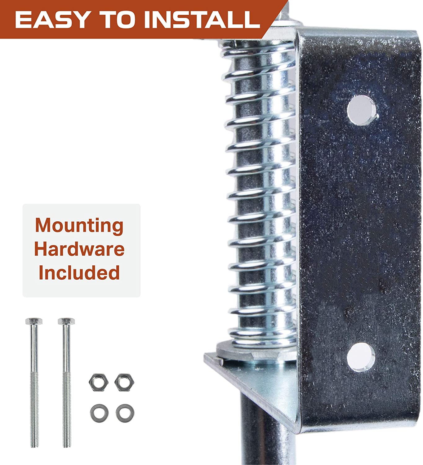 spring loaded gate caster