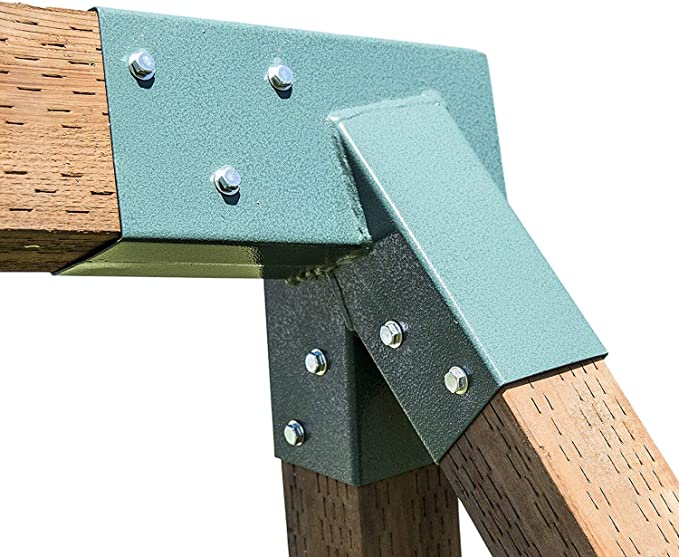 Heavy Duty 4x4 Swing Set Corner Brackets - Buy swing bracket, 4x4 swing set brackets, heavy duty swing set brackets Product on Surealong