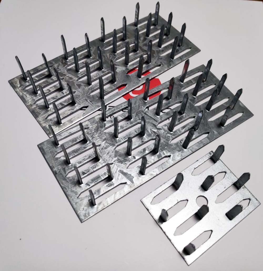 impaling clips for acoustic panels are used to easily attach Acoustic Panels