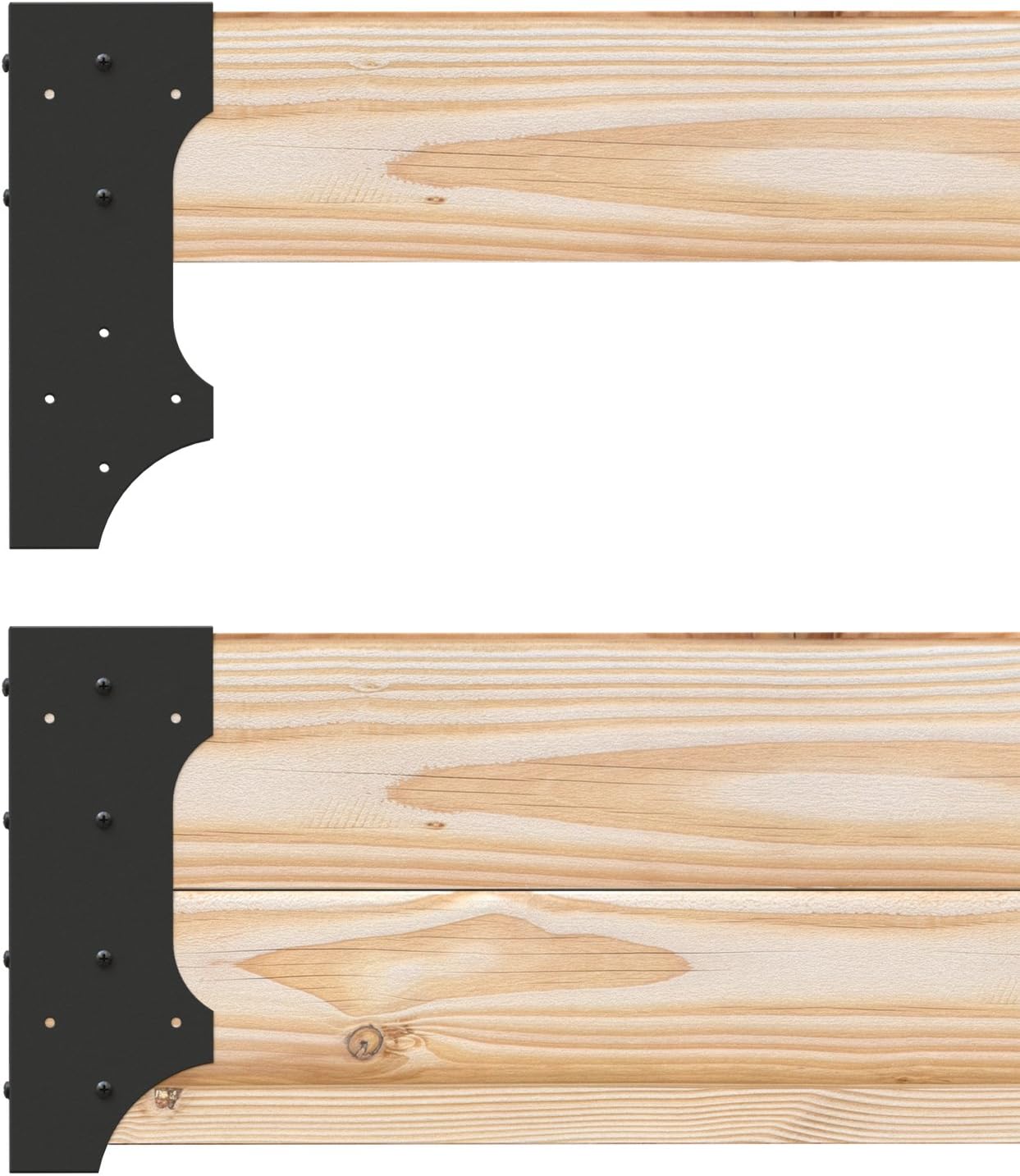 raised garden bed corner brackets