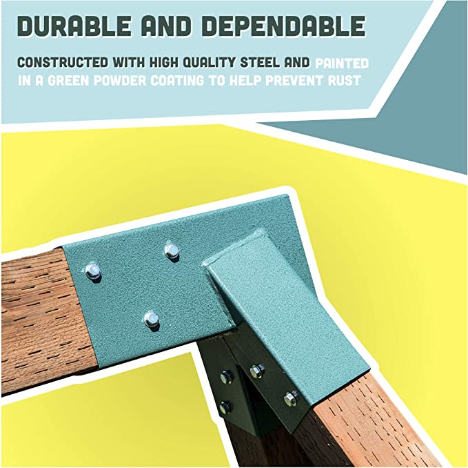 Heavy Duty 4x4 Swing Set Corner Brackets - Buy swing bracket, 4x4 swing set brackets, heavy duty swing set brackets Product on Surealong
