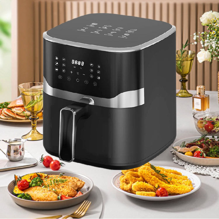 Multi Function 5l Manual Air Fryer Oven Without Oil 6335