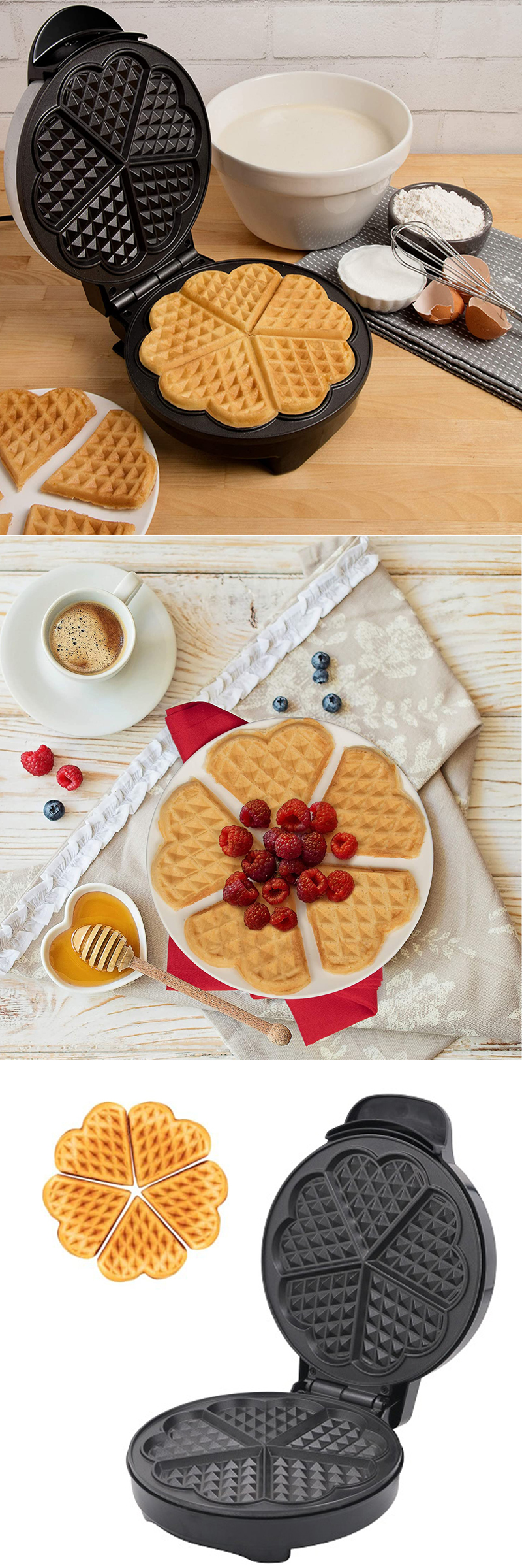 heart waffle maker