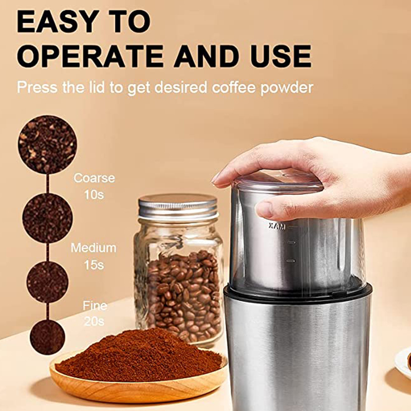 Stainless Steel Coffee Grinder