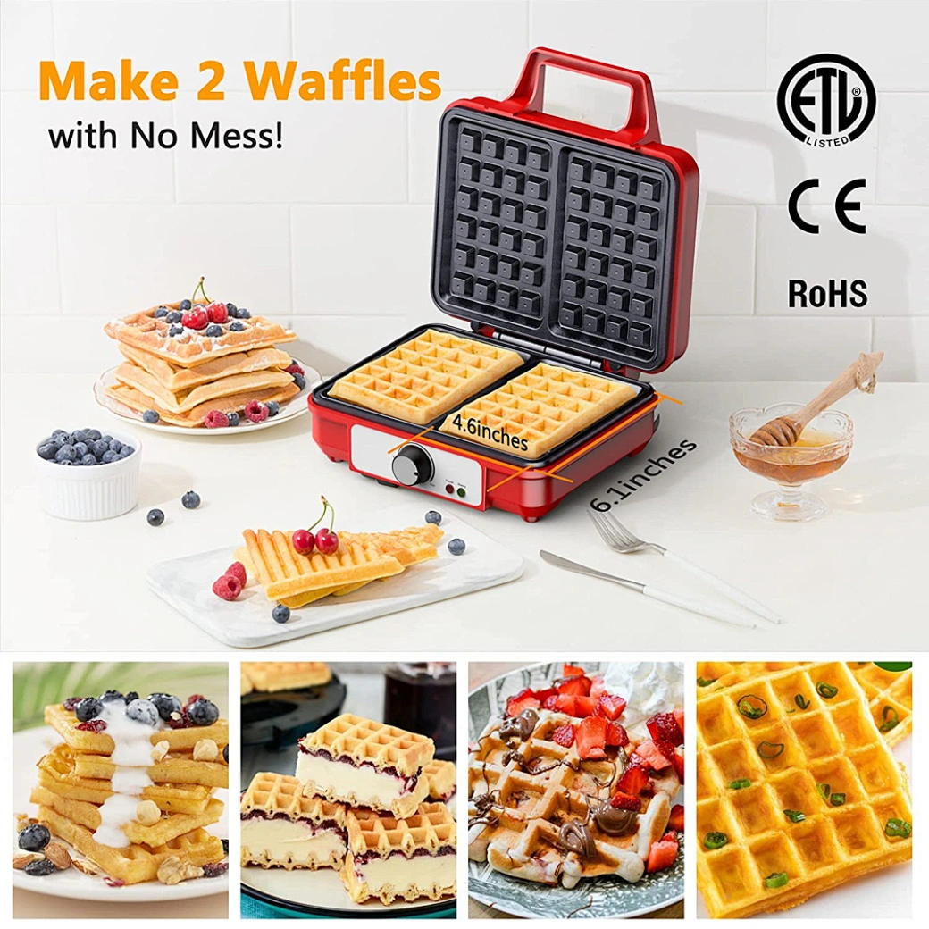 2 slice waffle maker
