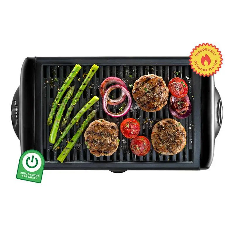 non-stick cooking plate smokeless grill