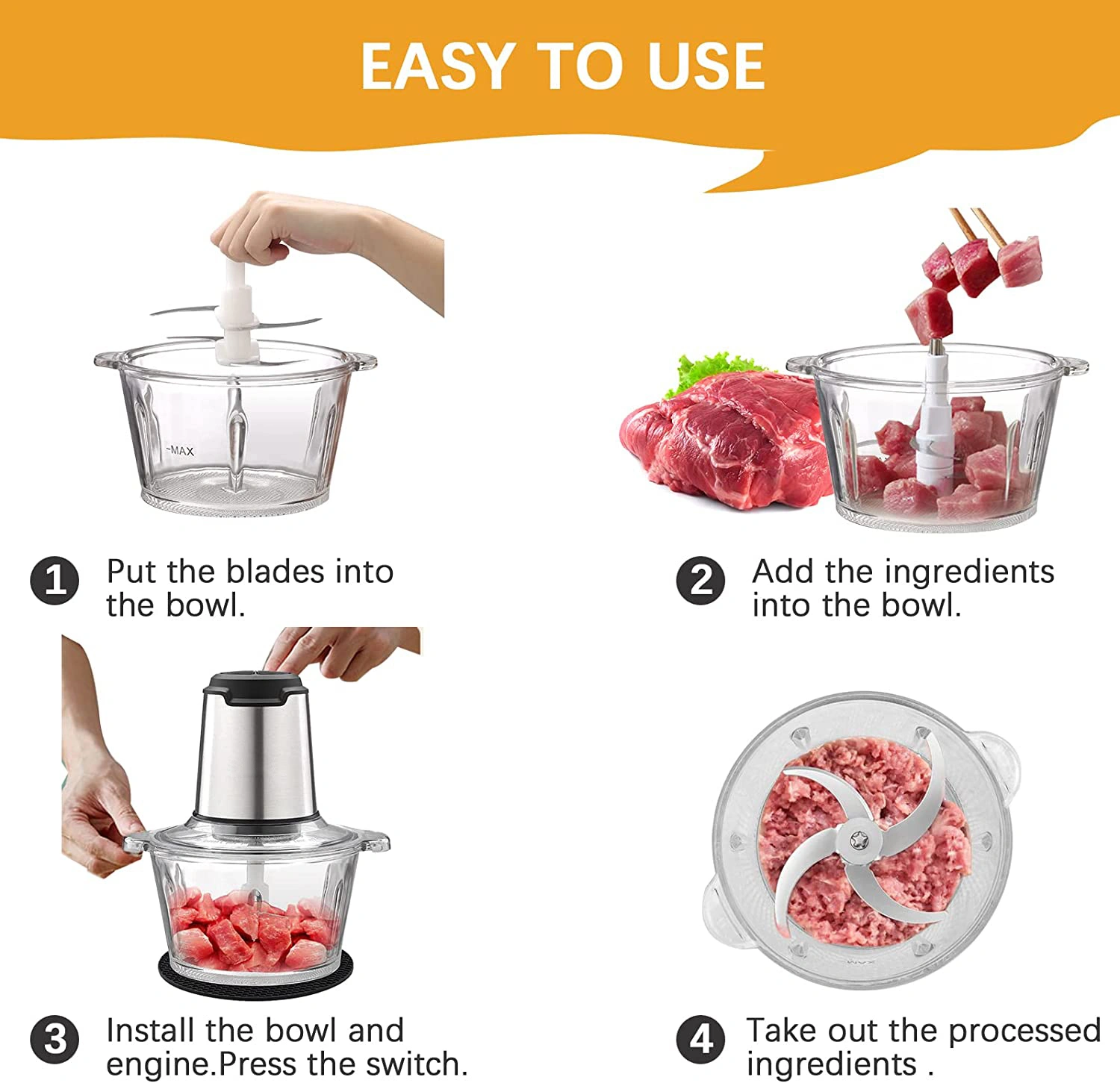 Electric Meat Grinder