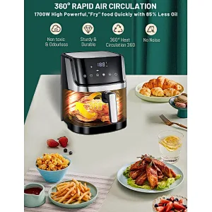 8 in 1 Electric Hot Air Fryer