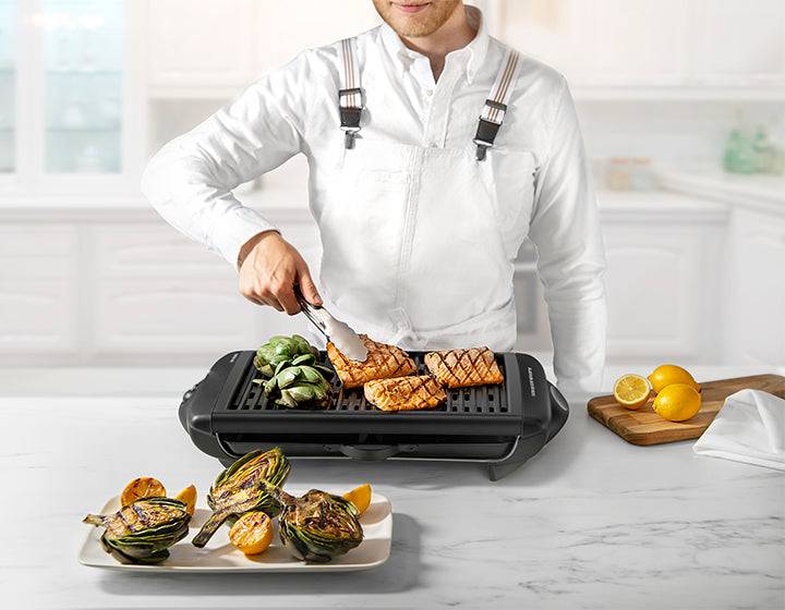 smokeless grill