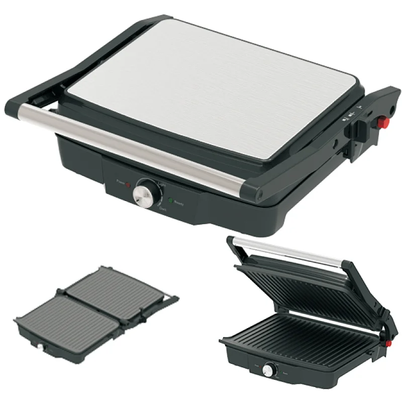180-degree press grill