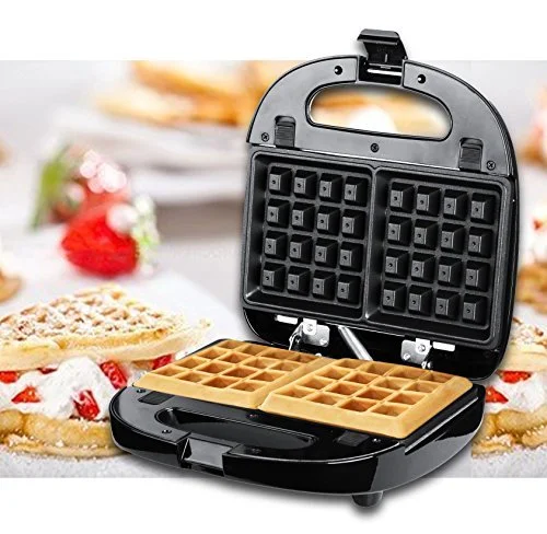 3 In 1 Non Stick Mini Waffle Maker Detachable Breakfast Sandwich Maker