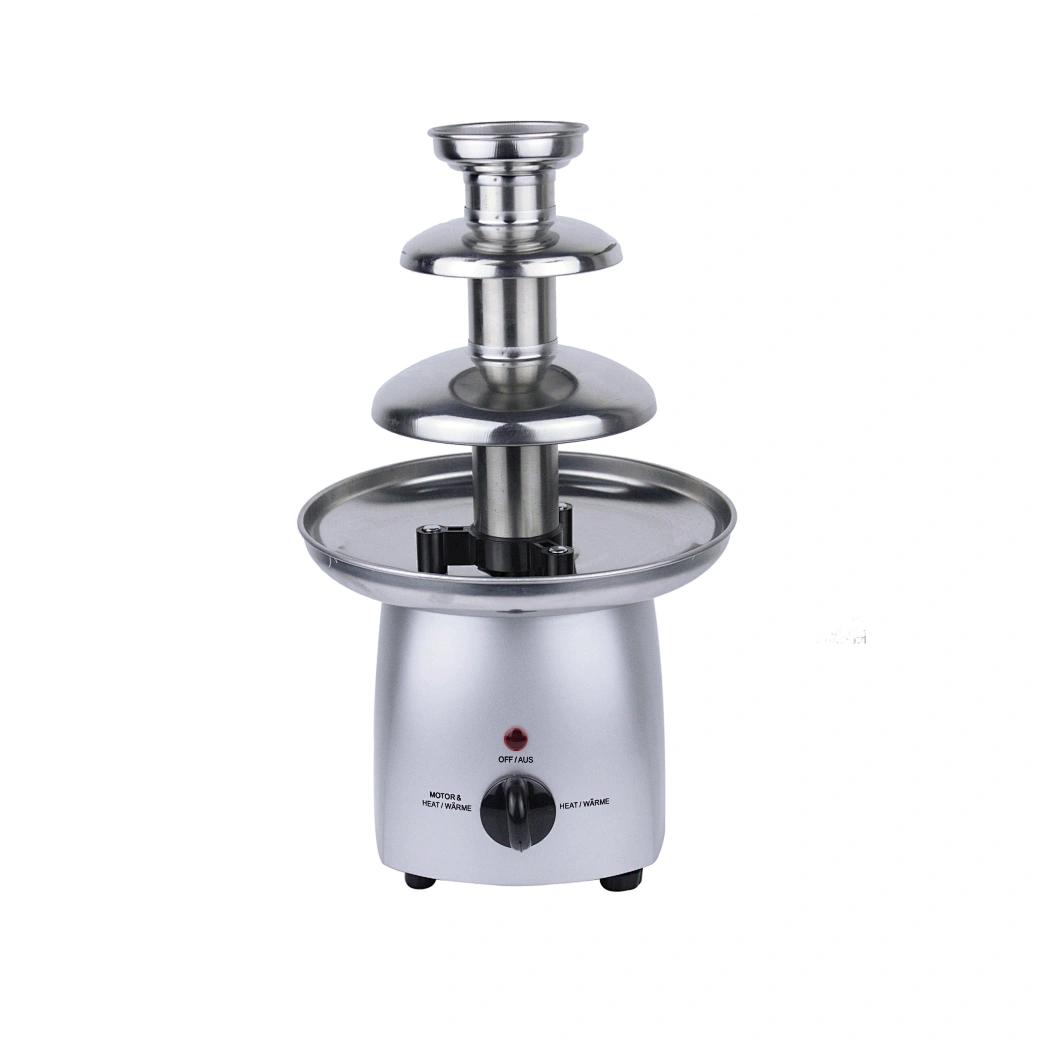 stainless steel chocolate fountain