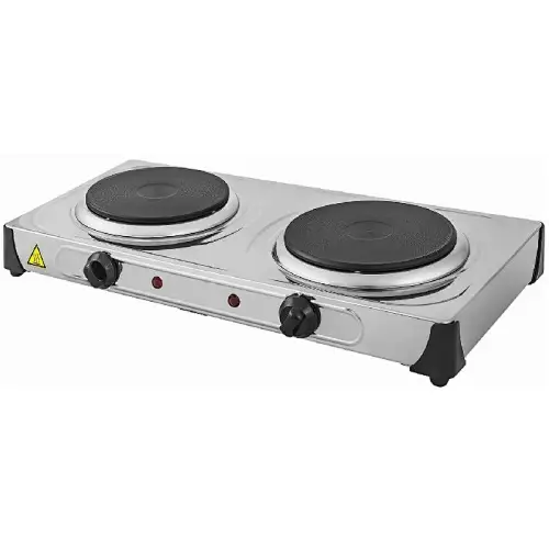 2 plate electric stove