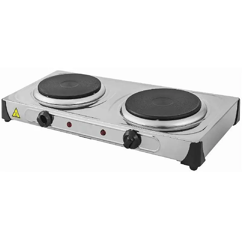 2 plate electric stove