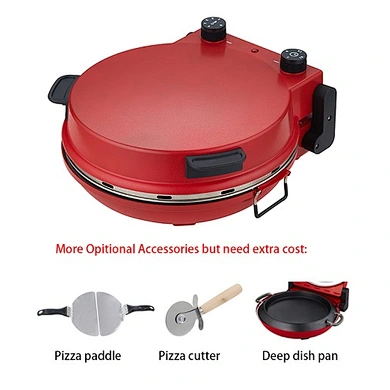 pizza maker with optional removable baking pan