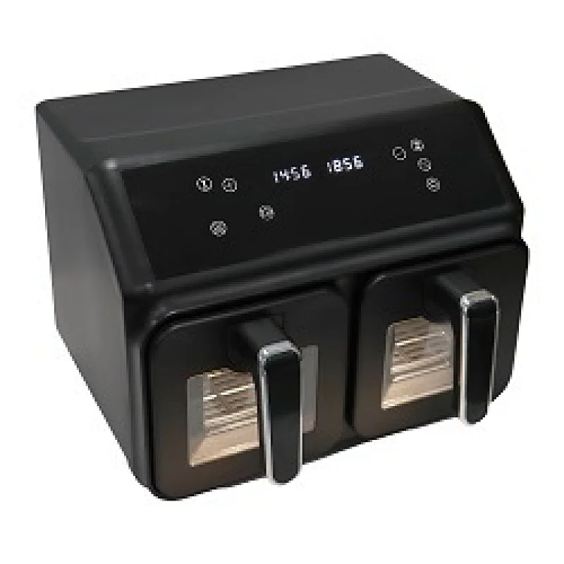 Electric Dual air cooker fryer digital with window