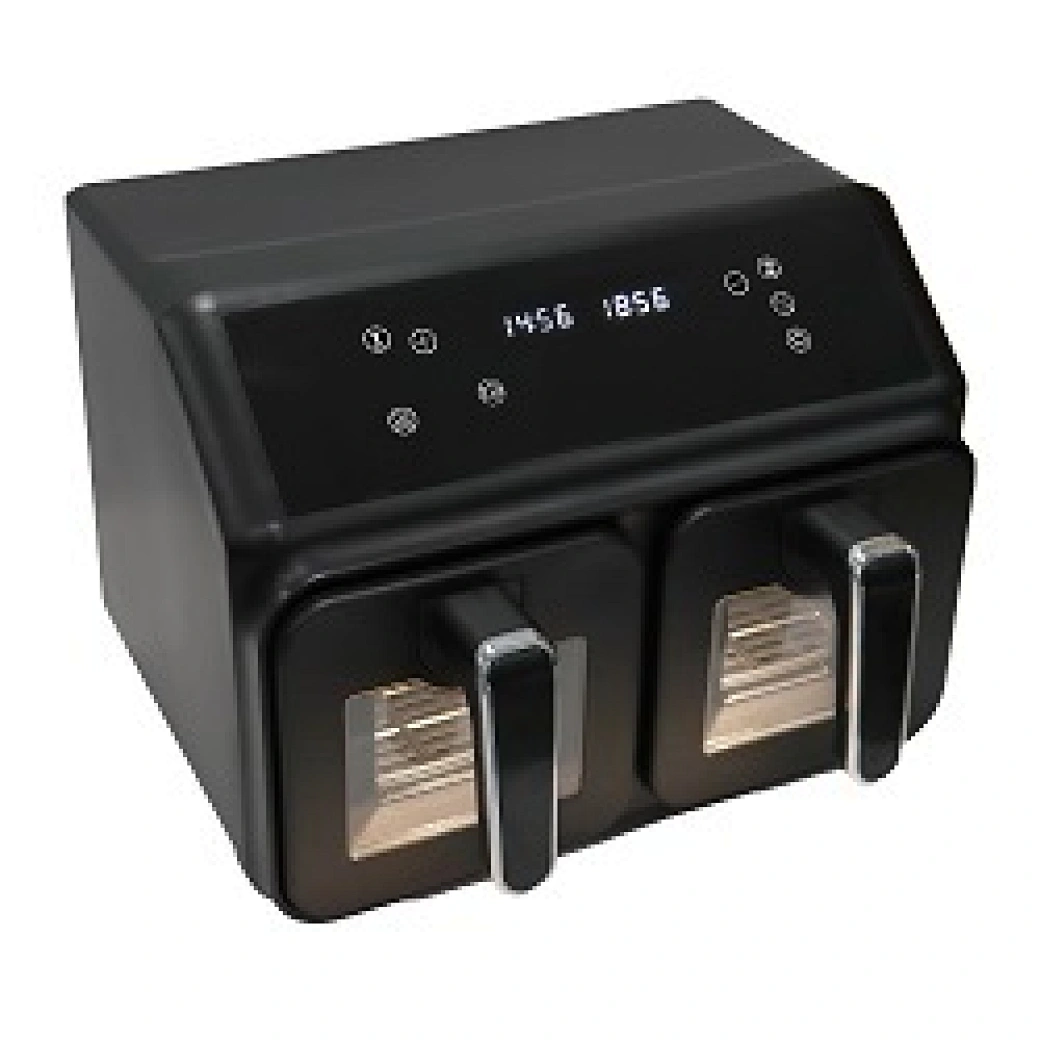 Electric Dual air cooker fryer digital with window