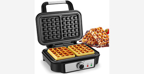 Extra 2 slice Deep belgain waffle maker