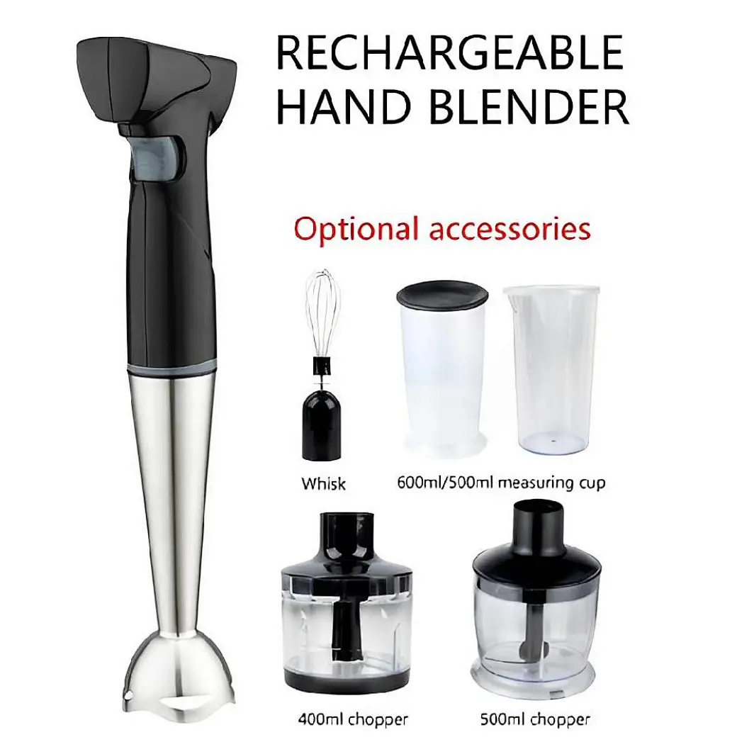 rechargeable immersion blender