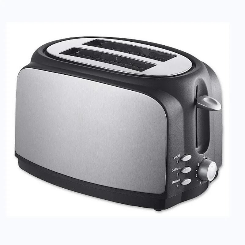 2 slices automatic electric household bread toaster