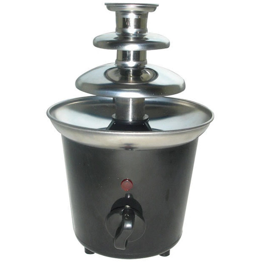 3 Tiers mini chocolate fondue fountain for party