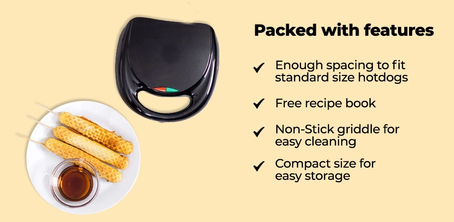 waffle corn dog maker