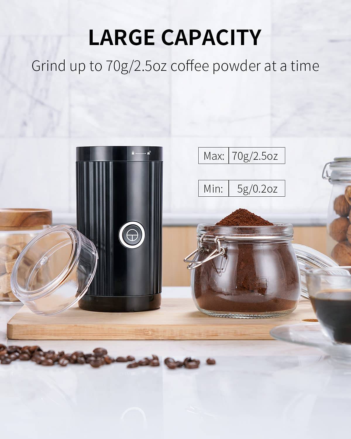 Blade coffee grinder