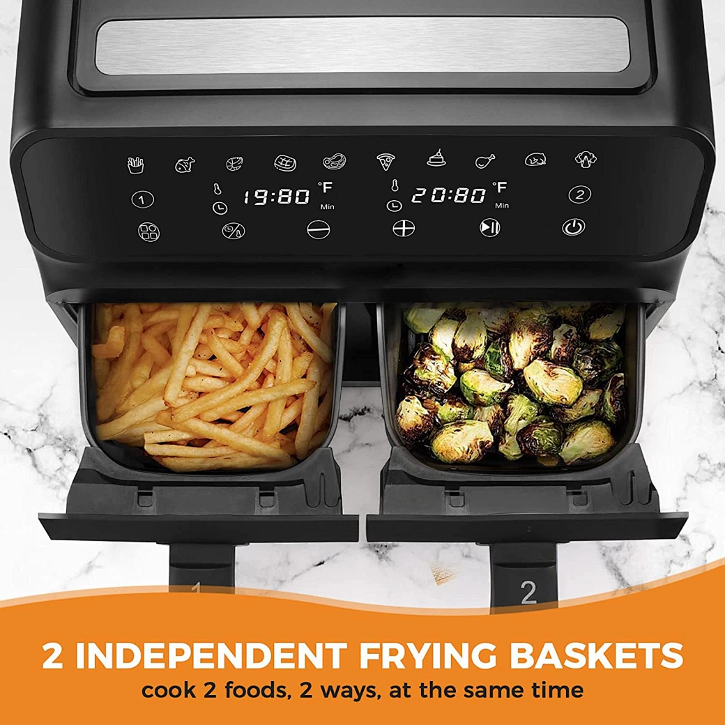 air fryers dual basket