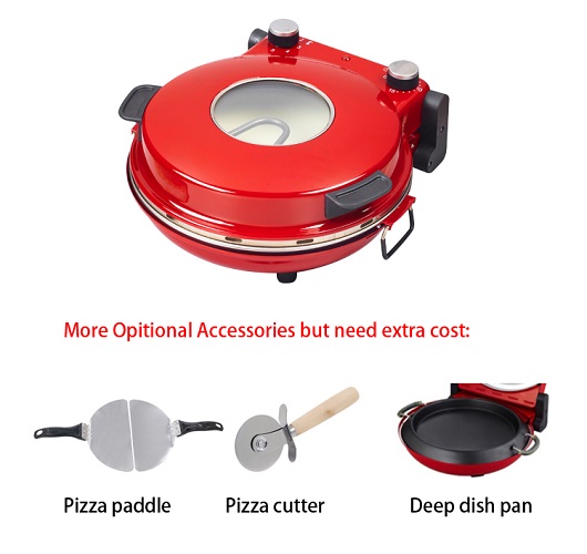 pizza maker with alarm function