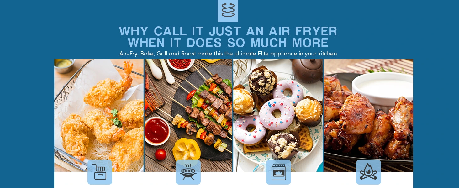 6.5L Hot Large Capacity Oilless Air Fryer Oven
