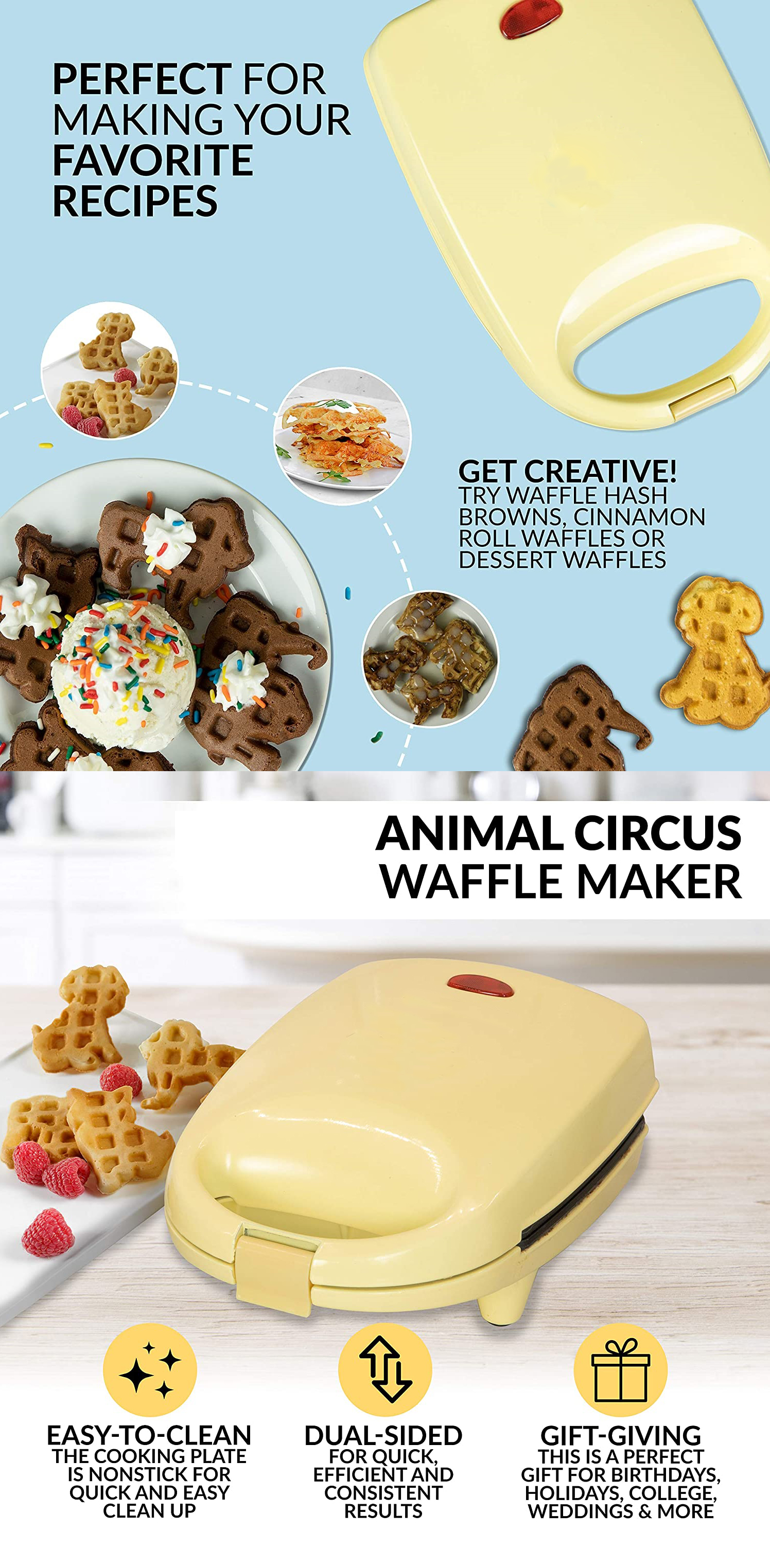 animal waffle maker