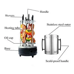 Vertical Barbecue Grill