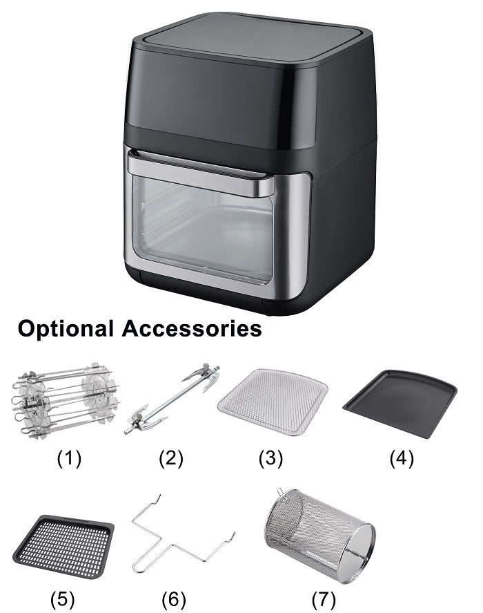 Large Capacity Oilless Large Capacity Oilless big air fryer