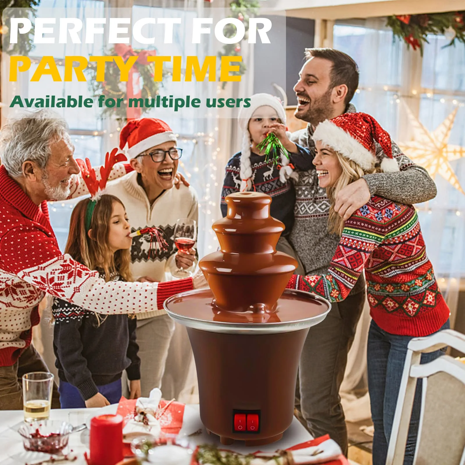 chocolate fountain set