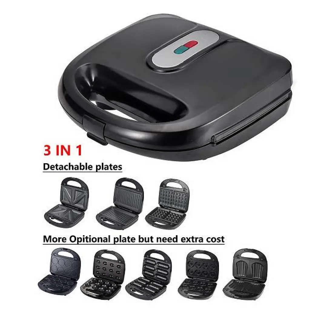 Non-stick coating plate sandwich maker