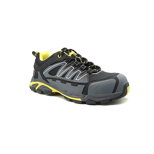 Leather Athletic Outdoor Light Weight Work Safety Shoes