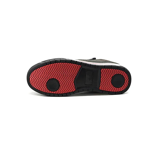 Black Breathable Non-slip Sports Safety Shoes