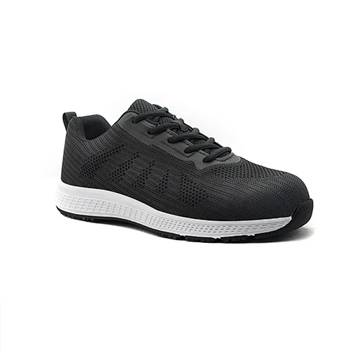 Lightweight Breathable Steel Toe Lace-up Safety Shoes